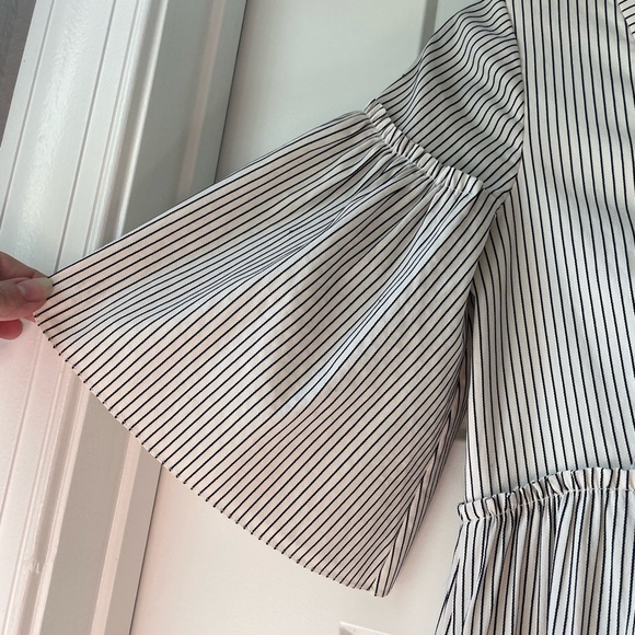 La Ligne La Boheme Lace-Up Midi Maxi Dress - Picture 7 of 12